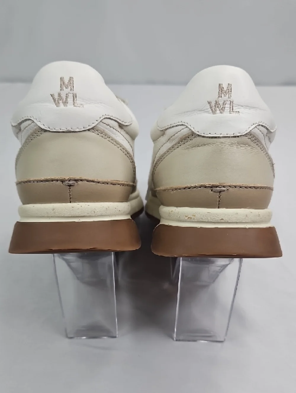 Madewell Kickoff Trainer White & Beige Sneakers Womens 9 Men 7
